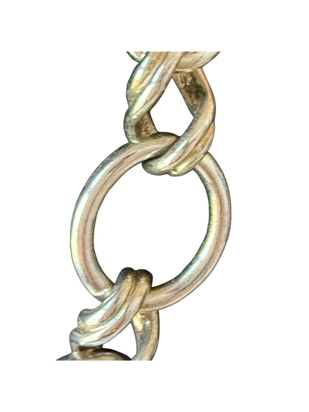 Banana Republic Necklace Statement Y2K Chunky Chain Silver Tone 18 inches - Picture 4 of 7